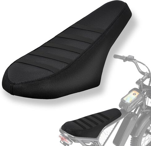 Non-Slip Seat Cover Compatible Fit for Ridstar Q20/Q20 Pro Lite EBike E-Bike, Electric Bike Soft Seat Cover Red in Kuwait
