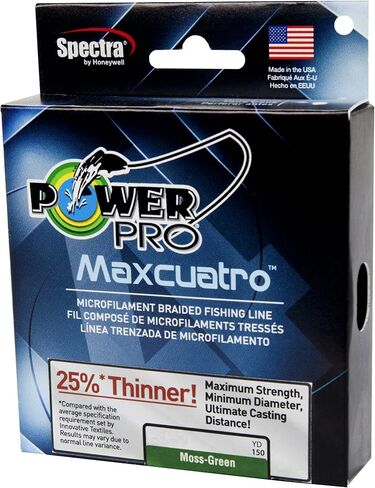 Power Pro 33400200150Y MaxCuatro Spectra HT Braided Fishing Line in Saudi Arabia