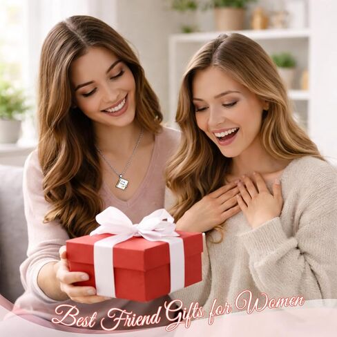 قلادة كتاب إلى صديقي - هدايا الصداقة للنساء والرجال - قلادة كتاب الوجه لأفضل صديق أخت BFF - عيد ميلاد عيد الميلاد أفضل صديق هدايا عاطفية للنساء مجوهرات الصداقة لمسافات طويلة in Saudi Arabia