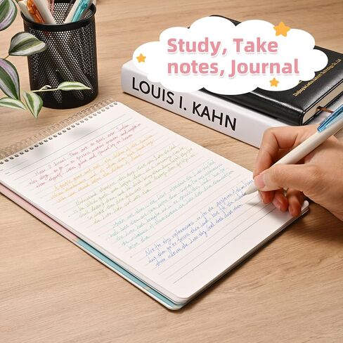 أقلام حبر جل ملونة 0.5 مم 8 ألوان قابلة للسحب سريعة الجفاف قلم حبر ملون بنقطة دقيقة للكتابة الناعمة، قبضة مريحة للمكتب والمدرسة ورسم اليوميات وتدوين الملاحظات in Kuwait