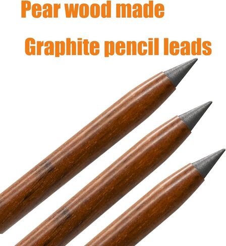 9 pcs Infinity Eternal Pencils Forever Inkless Pen Everlasting Pencil With 12 PCS Replaceable Nibs Never sharpen Pencil For School Office Professional Use in Saudi Arabia