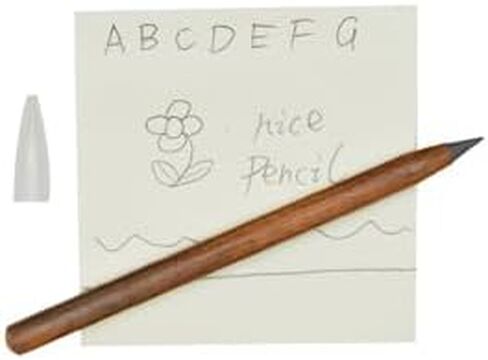 9 pcs Infinity Eternal Pencils Forever Inkless Pen Everlasting Pencil With 12 PCS Replaceable Nibs Never sharpen Pencil For School Office Professional Use in Saudi Arabia
