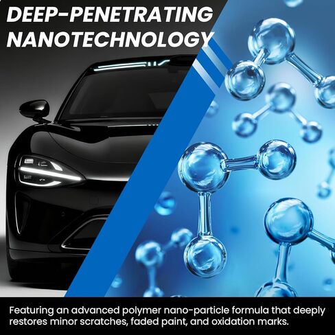 Nano Sparkle Cloth Car Scratch Remover for Vehicles, Nano Magic Cleaning Cloth for Minor Car Paint & Scratch Repair, Car Polish, Swirl & Water Spots Remover in Kuwait