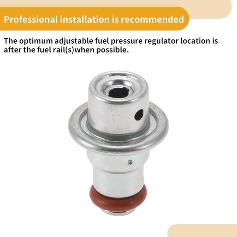 Fuel Pressure Regulator Fuel Pump Regulator for Toyota Corolla 1998-2006 No.PR236/94856918/5G1060/FP10280 Metal Corrosion Resistant 20-70 Psi 1 Pcs in Saudi Arabia