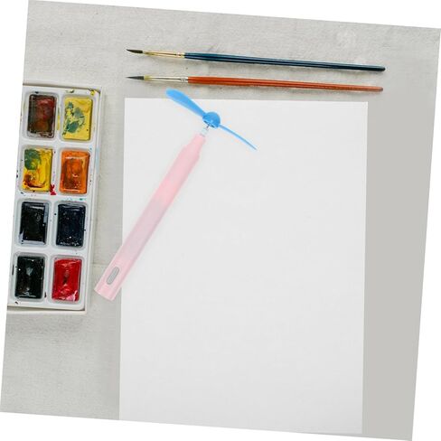 Electric Eraser Portable with Modes for Students Fine Art Sketching Drawing Includes Fan Stirrer Rod and Replacement Erasers Quiet Operation in Pink Random Color in Saudi Arabia