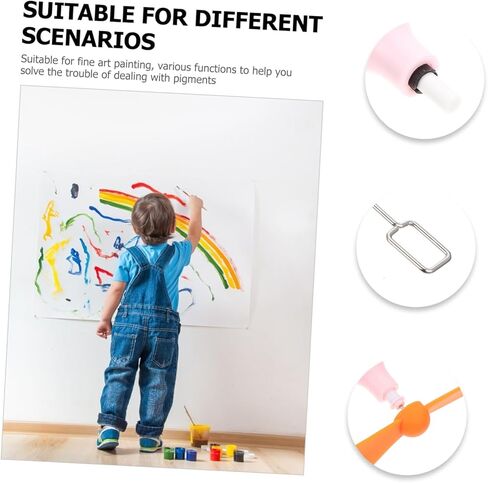 Electric Eraser Portable with Modes for Students Fine Art Sketching Drawing Includes Fan Stirrer Rod and Replacement Erasers Quiet Operation in Pink Random Color in Saudi Arabia