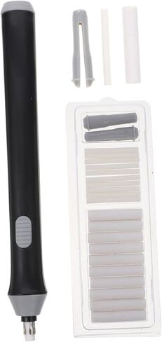 Electric Eraser Auto-Rotate Sketch Modification Tool for Artists Students Designers Black Electric Pencil Eraser for Drawing Correction and Highlighting in Saudi Arabia