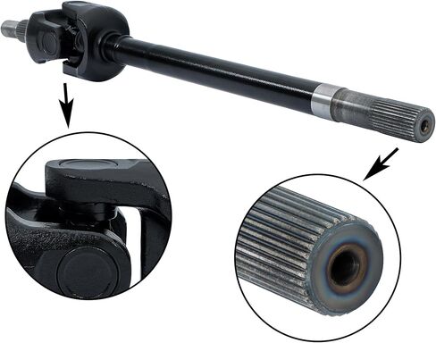 Front Axle Shaft Left Replacement for Wrangler Rubicon JL Dana44 2018-2024 68400739AA in Saudi Arabia