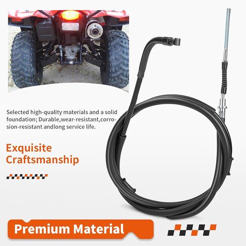 Rear Park Hand Brake Cable for Suzuki KingQuad 450 700 LT-A450X LT-A700X 2005-2010 58810-31G00 in Saudi Arabia