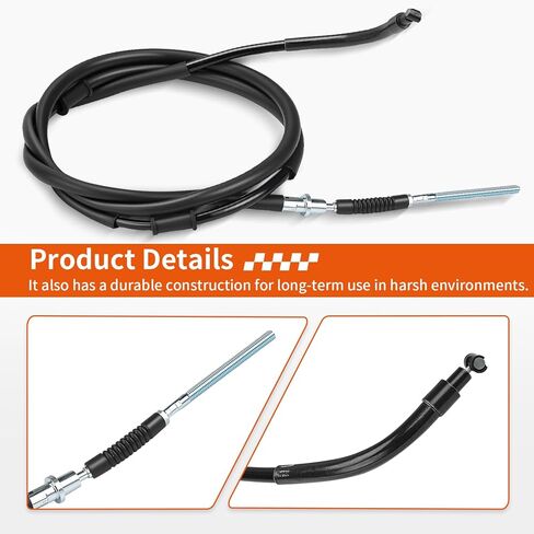 Rear Park Hand Brake Cable for Suzuki KingQuad 450 700 LT-A450X LT-A700X 2005-2010 58810-31G00 in Saudi Arabia