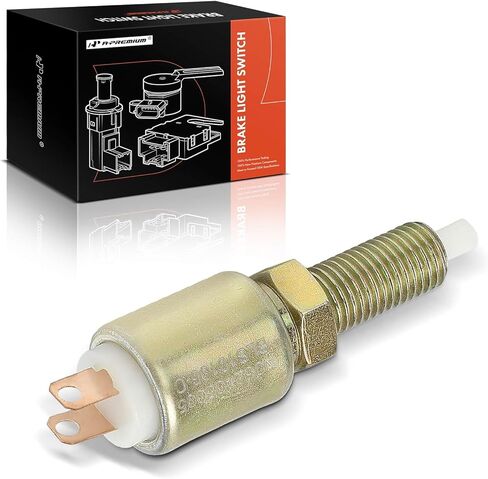 A-Premium Brake Light Switch Lamp Compatible with Nissan Sentra 1982-1986, Stanza 1982-1988, Pulsar 1983, Pulsar NX 1983-1986, 200SX 1980-1983, 210 1979-1982, 280Z, 280ZX, 310 1982, 510, 720, 2 Pins in Kuwait