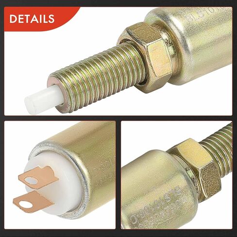 A-Premium Brake Light Switch Lamp Compatible with Nissan Sentra 1982-1986, Stanza 1982-1988, Pulsar 1983, Pulsar NX 1983-1986, 200SX 1980-1983, 210 1979-1982, 280Z, 280ZX, 310 1982, 510, 720, 2 Pins in Kuwait
