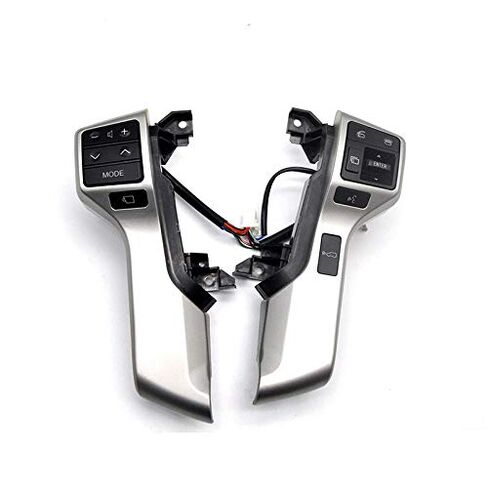 Steering Wheel Mounted Cruise Control Switch Butto/Fit for Toyota Prado 2010-2017 Car Steering Wheel Cruise Control Switch Volume Bluetooth Buttons(High Distribution) in Saudi Arabia