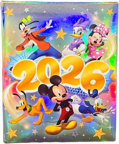 Mickey Mouse Retro 2024 Photo Album 4"X 6" Holds 200 Photos. in Kuwait