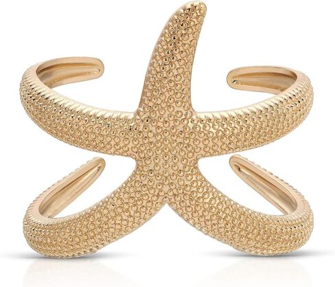 إيتيكا الكفة الذهبية. سوار للنساء، سوار نسائي مطلي بالذهب عيار 18 قيراط. التفاف سوار، مجوهرات. هدايا عيد ميلاد للنساء in Kuwait