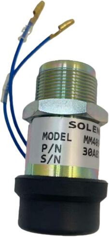 Fuel Shutoff Solenoid 30A8700060 30A87-00060 For Mitsubishi Engine L2E L3A L3C L3E L3E-31NS L3E-61ES L3E-62ES L3E-W231 K3B K3B-31DS K3E K3E-31NSA K3E-61ES K3ME1T K4D in Saudi Arabia
