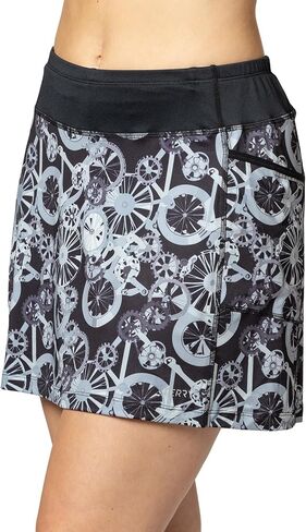 Terry Trixie Bike Skort for Women - All-in-one Cycling Skirt with Attached Padded Liner in Kuwait