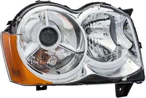 Right Headlight Lens Housing Compatible With Jeep Grand Cherokee 2010 2009 2008 P-3595467 in Saudi Arabia
