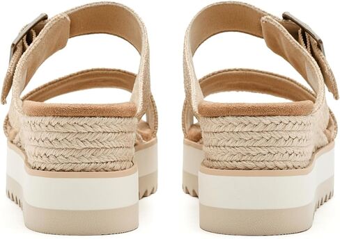TOMS Women's Diana Mule Buckle Espadrille Wedge Sandal in Saudi Arabia