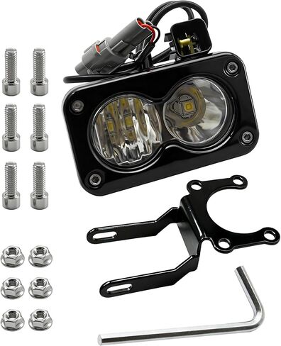 Motorcycle Light Bar Led Headlight Kit Fits for Talaria Sting R MX4 MX3, for Sur-Ron Segway X260,20W 6000-6500K Upgrade Motorcycle Front Lights Bars Led Headlamp in Saudi Arabia
