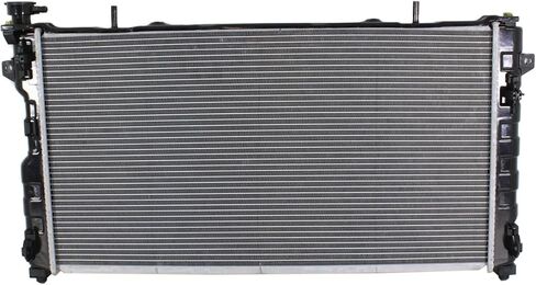 Replacement Radiator and Cooling Fan Kit Fits Chrysler Town and Country 2006-2007 3.3L V6 (Base, LX) in Saudi Arabia