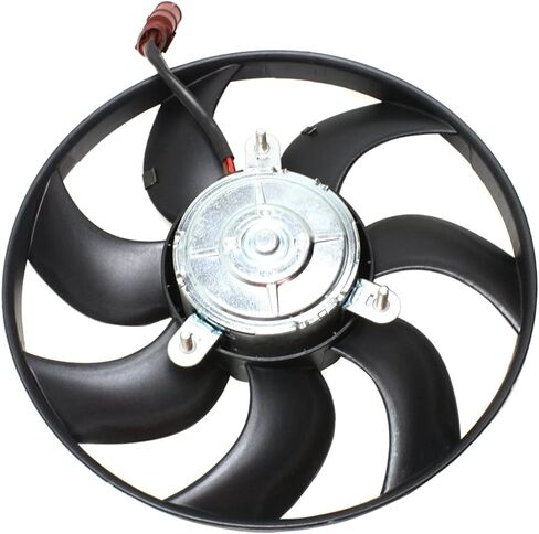 Replacement Set of 2 Cooling Fan Assemblies fits Volkswagen Jetta Wagon 2.0L Gas Turbo 2009 (SEL Wagon) Driver and Passenger in Saudi Arabia