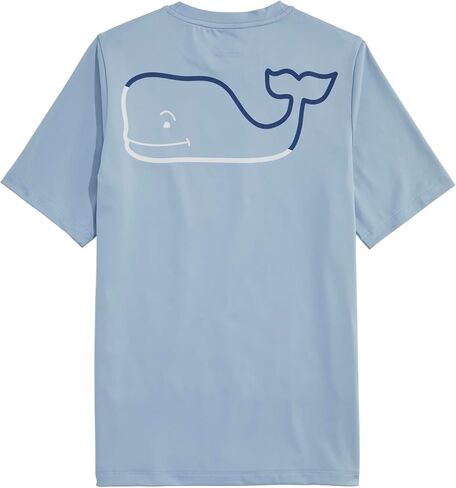 Vineyard Vines Boys' Burgee Whale Short-Sleeve Harbor in Saudi Arabia