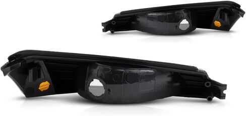 KarParts360 For 2002-2006 Chevy Avalanche 1500 Pair Park/Signal Lights Driver and Passenger Side Unit Includes signal lamp; w/body cladding GM2520184 GM2521184 For 15077336 15077337 in Saudi Arabia
