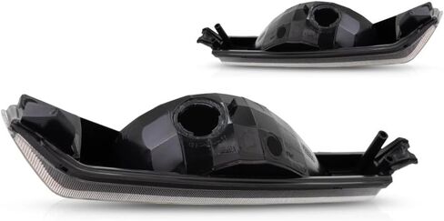 KarParts360 For 2002-2006 Chevy Avalanche 1500 Pair Park/Signal Lights Driver and Passenger Side Unit Includes signal lamp; w/body cladding GM2520184 GM2521184 For 15077336 15077337 in Saudi Arabia