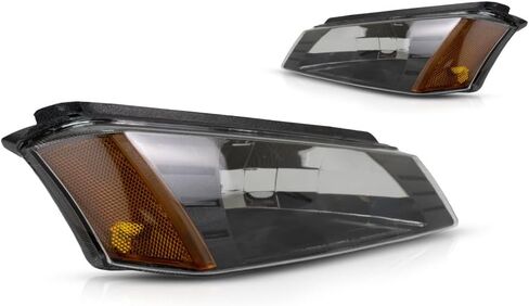 KarParts360 For 2002-2006 Chevy Avalanche 1500 Pair Park/Signal Lights Driver and Passenger Side Unit Includes signal lamp; w/body cladding GM2520184 GM2521184 For 15077336 15077337 in Saudi Arabia