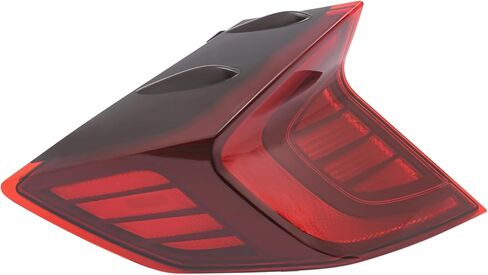 Tail Light Assembly for 2020-2022 Hyundai Sonata SE/SEL (Halogen Turn Signal Light) Tail Back Lamp with Brake Light Direct Replacement Driver Side OE/OEM 92401-L0000 in Kuwait