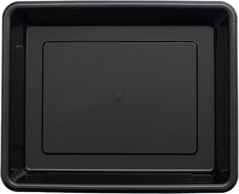 Storex Storage Tray, Letter Size, 10 x 13 x 3 Inches, Black (1 Tray only) in Saudi Arabia