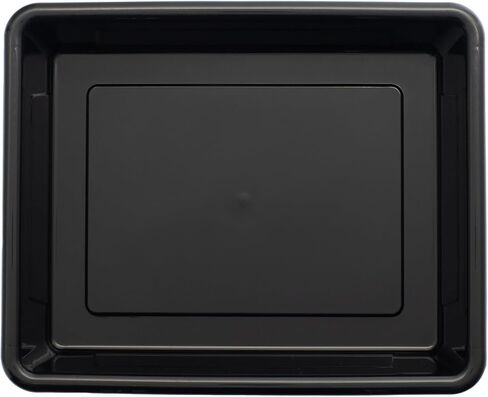 Storex Storage Tray, Letter Size, 10 x 13 x 3 Inches, Black (1 Tray only) in Saudi Arabia