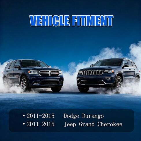 طقم جلبة ذراع التحكم الأمامي 14 قطعة لسيارة جيب جراند شيروكي دودج دورانجو 2011-2015، يستبدل K201333 K201335 K201261 ​​05168158AA 05168158AB 68022600AD 68022624AE in Kuwait