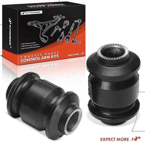 A-Premium 2 x Front Forward Lower Control Arm Bushing Kit, Compatible with Toyota Yaris 2006-2018, Prius C 2012-2019, Yaris iA 2017 & Scion xD 2008-2014 in Kuwait