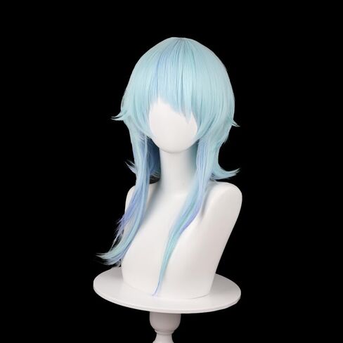 The Shorekeeper Wigs Game Wuthering Waves Cosplay Wig Heat Resistant Synthetic Wigs for Halloween Costume Party Role Play+Wig Cap in Saudi Arabia