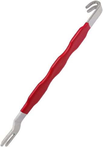 Automotive Electrical Terminal Connector Separator Removal Tool, Electrical Connector Removal Tool with Straight & Curved Head Dual-Head Designs, Universal Automotive Electrical Tools(RED) in Saudi Arabia