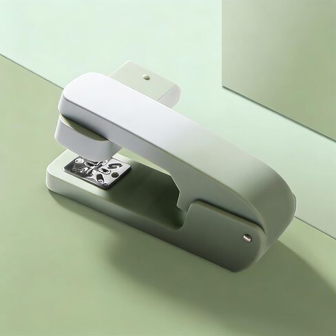 Smooth Rotating Swing-Arm Desk Stapler with Flexible Angle Design, Jam-Resistant for Office and Home Paper Binding, Pink in Saudi Arabia