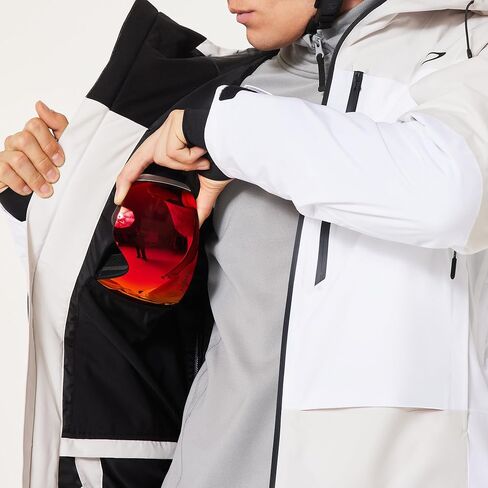 Oakley Mens Canopy Pro Insulated Jacket, Mist/White, Large in Saudi Arabia