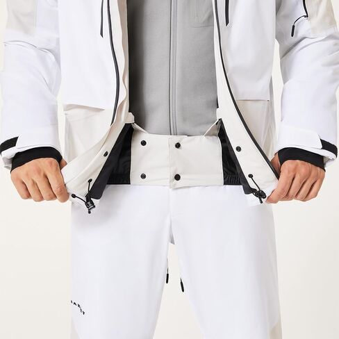 Oakley Mens Canopy Pro Insulated Jacket, Mist/White, Large in Saudi Arabia
