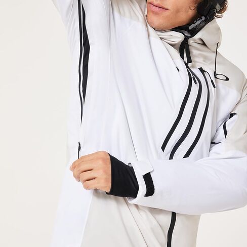 Oakley Mens Canopy Pro Insulated Jacket, Mist/White, Large in Saudi Arabia