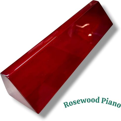 Desk Wedge Name Plate - Personalized Titles and Styles (11" Rosewood Piano Finish) in Saudi Arabia