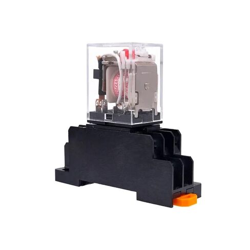 Miniature Coil Generalel ectromagnetic Intermediate Relay Switch with Base LED MY2NJ/3NJ/3NJ HH53P DC6V in Saudi Arabia