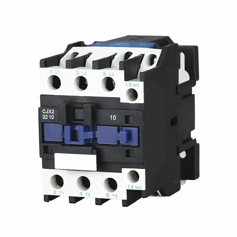 CJX2-3210 50 هرتز لفائف الجهد 50A 3 القطب 1NO 35mm DIN السكك الحديدية AC المقاولين AC 110V in Kuwait