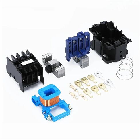 CJX2-3210 50 هرتز لفائف الجهد 50A 3 القطب 1NO 35mm DIN السكك الحديدية AC المقاولين AC 110V in Kuwait