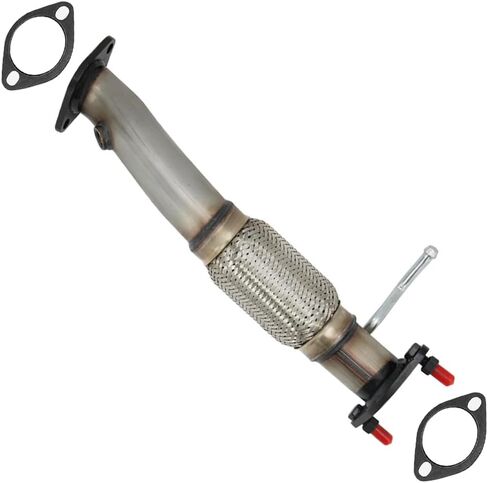 Exhaust Front Flex Pipe Compatible for 2016-2018 Hyundai Tucson 2.0L | Stainless Steel | Northeastern Exhaust | Includes Gasket | Direct-Fit Replacement in Saudi Arabia