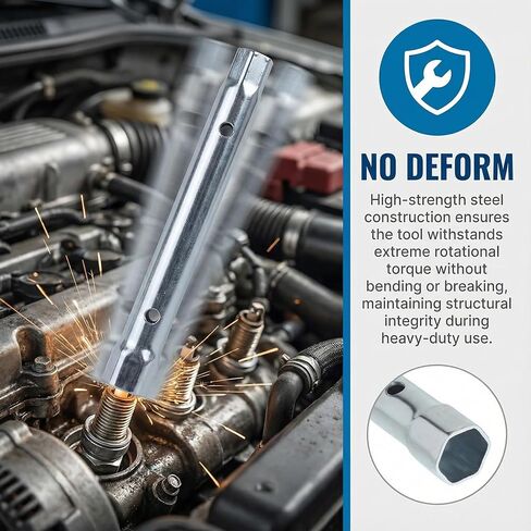 19576S 5/8" & 13/16" Spark Plug Wrench, 8-Inch Replaces 19374S/19374/690966/19576, Fits Many Briggs & Stratton Engine Series,1 Pack in Kuwait