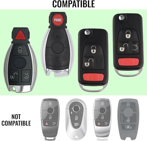استبدال بطارية Rome Tech Key Fob CR2025 لسيارة Mercedes-Benz CR2025 C-Class E-Class ML S-Class Sprinter GLC GL CLA CLK GLE GLA SLK SL CLS GLS R C300 E350 ML350 C280 - بطارية عن بعد للسيارة - عبوتان in Saudi Arabia