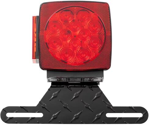 Trailer License Plate Holder Aluminum Heavy-Duty Bracket Holder Trailer License Plate Bracket Frame for Trucks Trailers RVs Boats 1 Pack Universal License Plates with Mounting Screws Caps（Black） in Saudi Arabia
