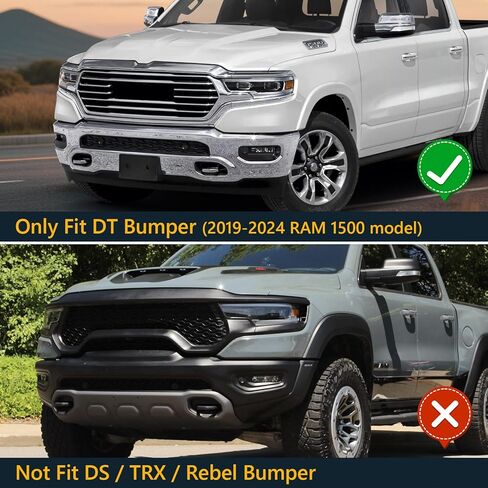 TOPUS Front Bumper License Plate Frame for Dodge Ram 1500 2019 2020 2021 2022 2023 2024 License Plate Holder Bracket Mount Replacement for Ram DT CH1068151 68274215AE in Saudi Arabia